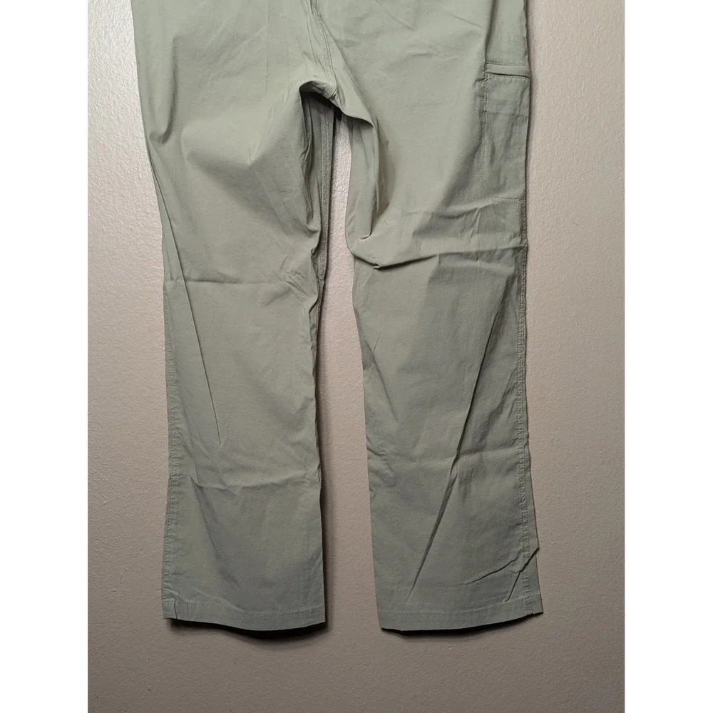Unionbay UB Tech Pants Men 38x30 Khaki Green Rainier Travel Hiking Stretch Chino